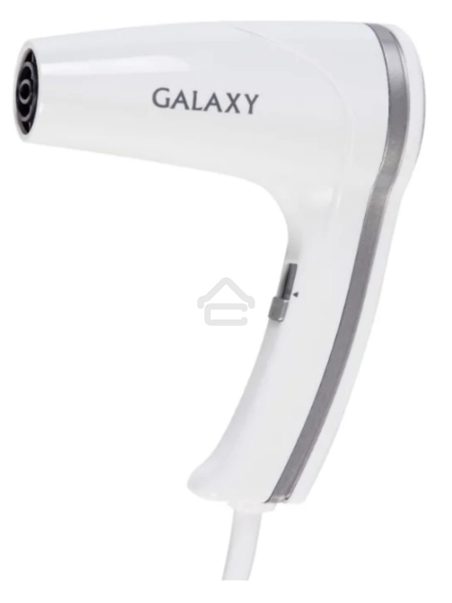 Фен для волос с настенным креплением Galaxy Line GL 4350, белый, 1400 Вт, 2 скорости потока воздуха, функция «холодный воздух», защитная сетка, настенное крепление