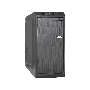 Компьютерный корпус Miditower ExeGate XP-401 Black, ATX, <XP600, Black,120mm>, 2*USB, Audio
