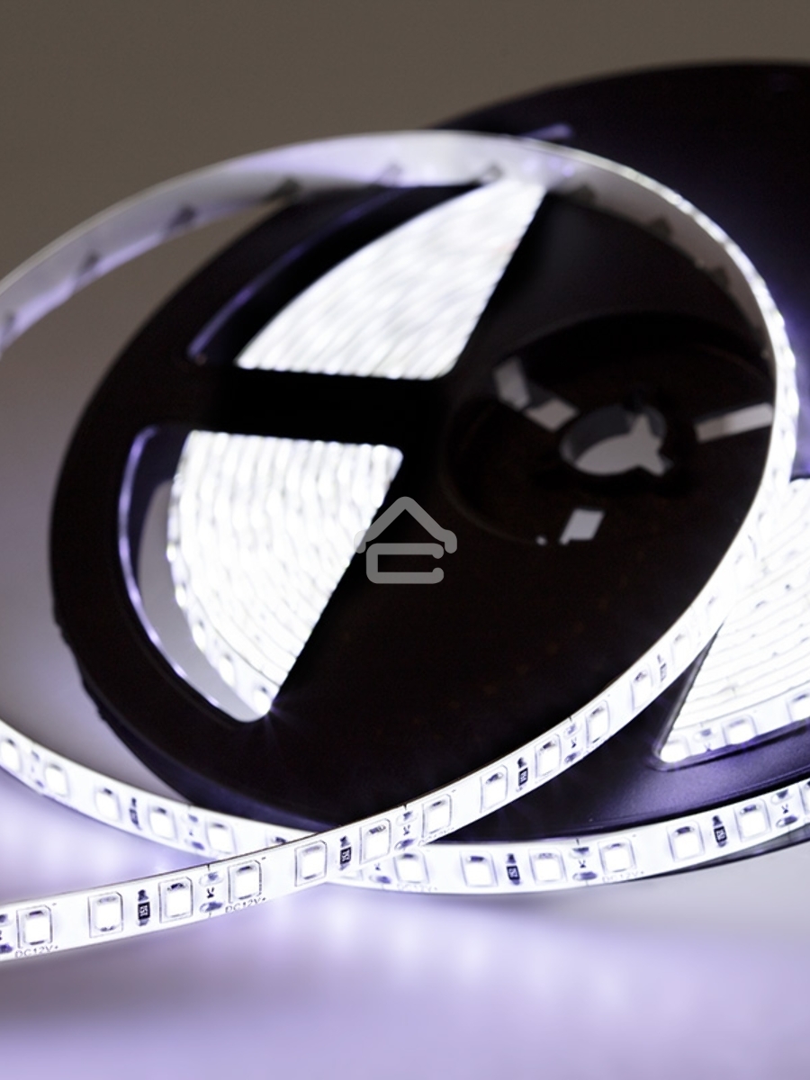 Лента LED силикон, 8 мм, IP65, SMD 2835, 120 LED/m, 12 V, цвет свечения белый