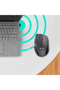 Мышь беспроводная Logitech M705 черный, 1000 dpi, радиоканал, USB, кнопки - 7