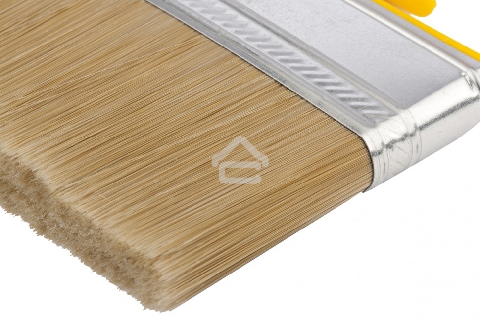 Кисть флейцевая для лаков, 35х10 мм, искусственная щетина, пластиковая рукоятка Matrix