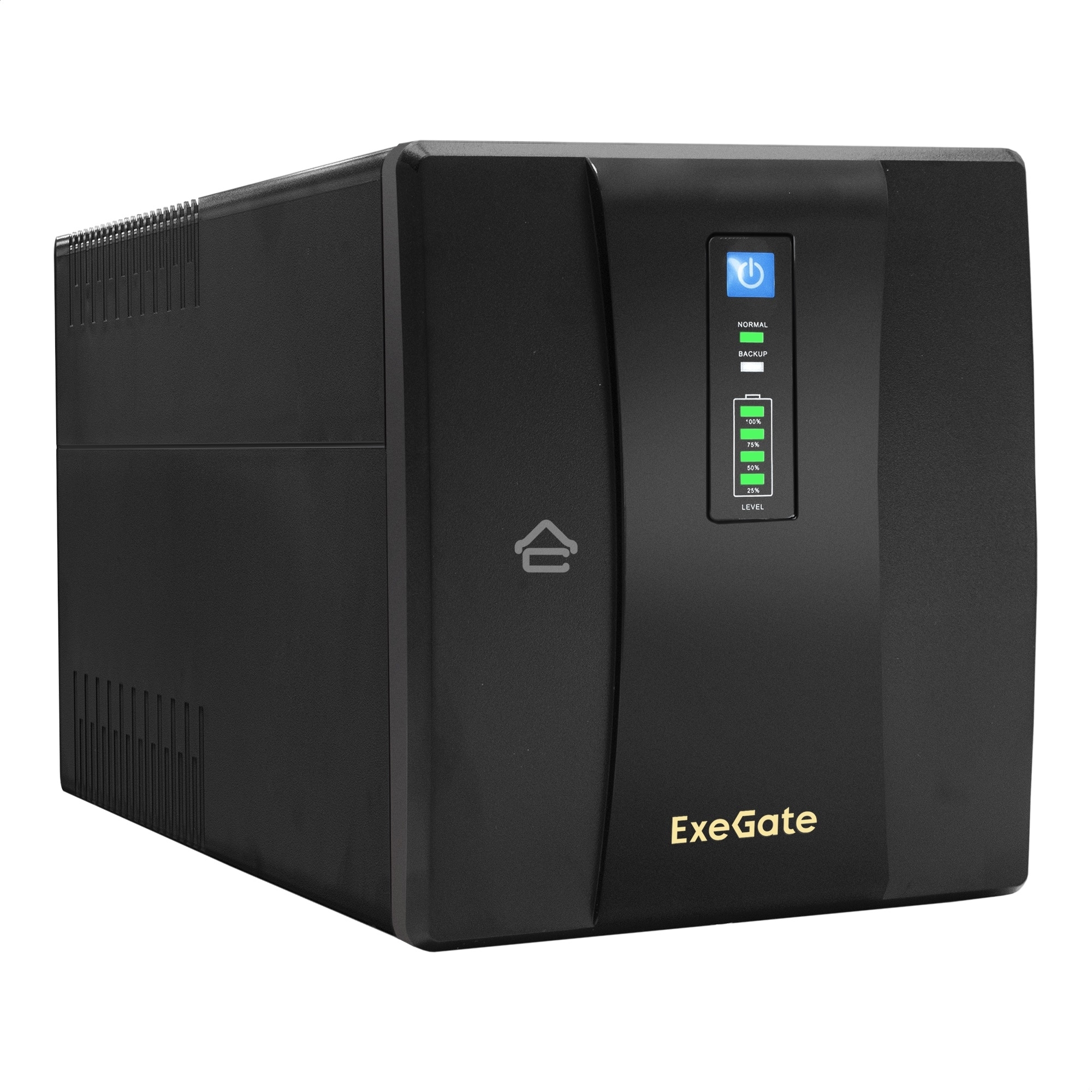 Источник бесперебойного питания ExeGate EP212521RUS Power Back UNB-1500<1500VA, Black, 4 евророзетки>