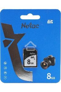 Флеш карта SDHC 8GB Netac P600 <NT02P600STN-008G-R>