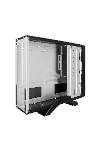 Компьютерный корпус Exegate EX268694RUS Компьютерный корпус MiniITX Exegate MI-208 Black, miniITX/mATX, <M350, 80mm>, 2*USB, Audio