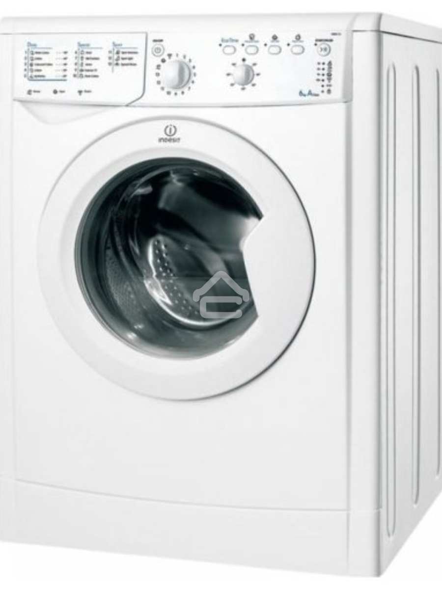 Стиральная машина Indesit IWSC 6105 белый, загрузка фронтальная 6 кг, 1000 об/мин., класс: А