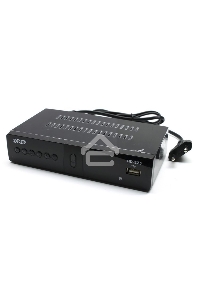 Ресивер эфирный цифровой DVB-T2/C HD HD-225 метал, дисплей DOLBY DIGITAL, Эфир