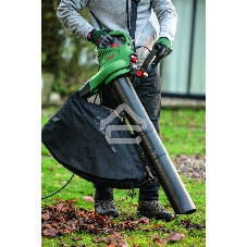 Воздуходувка-пылесос Bosch UniversalGardenTidy 3000 3000Вт пит.:от сети зеленый/черный