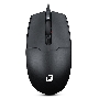 Мышь проводная Oklick 147M черный, 1600 dpi, USB, кнопки - 3