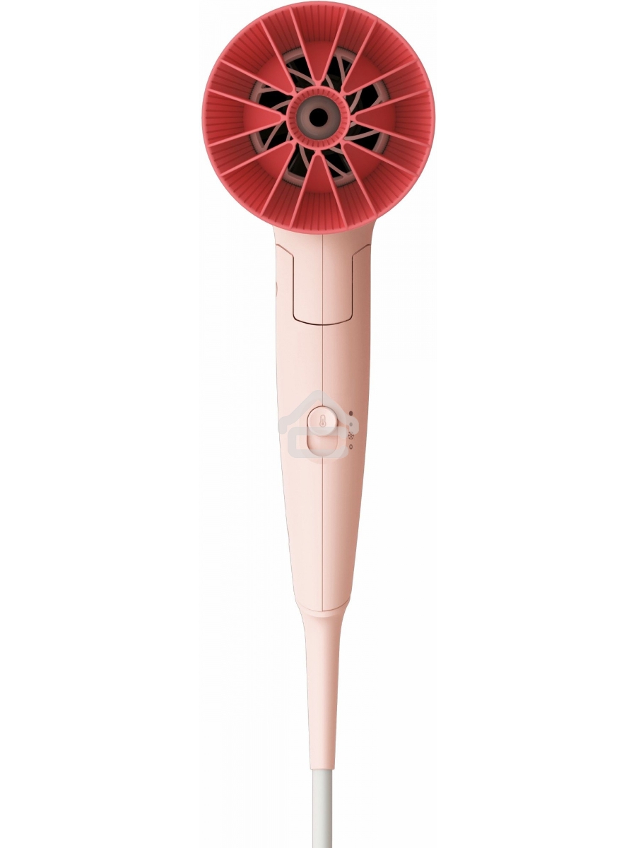Прибор для укладки волос Philips набор фен + выпрямитель. Цвет розовый