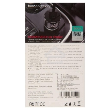 Автомобильная зарядка (от прикуривателя) HOCO Z42, PD20, QC3.0, один порт USB, один порт Type-C, черный