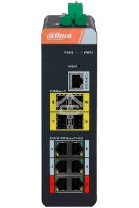 Коммутатор Dahua DH-IS4410-6GT-120 6G 4SFP 6PoE 120W управляемый