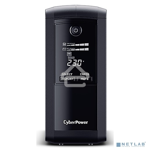 Источник бесперебойного питания UPS CyberPower VP1000EILCD Line-Interactive 1000VA/550W USB/RS-232/RJ11/45 (6 IEC С13)