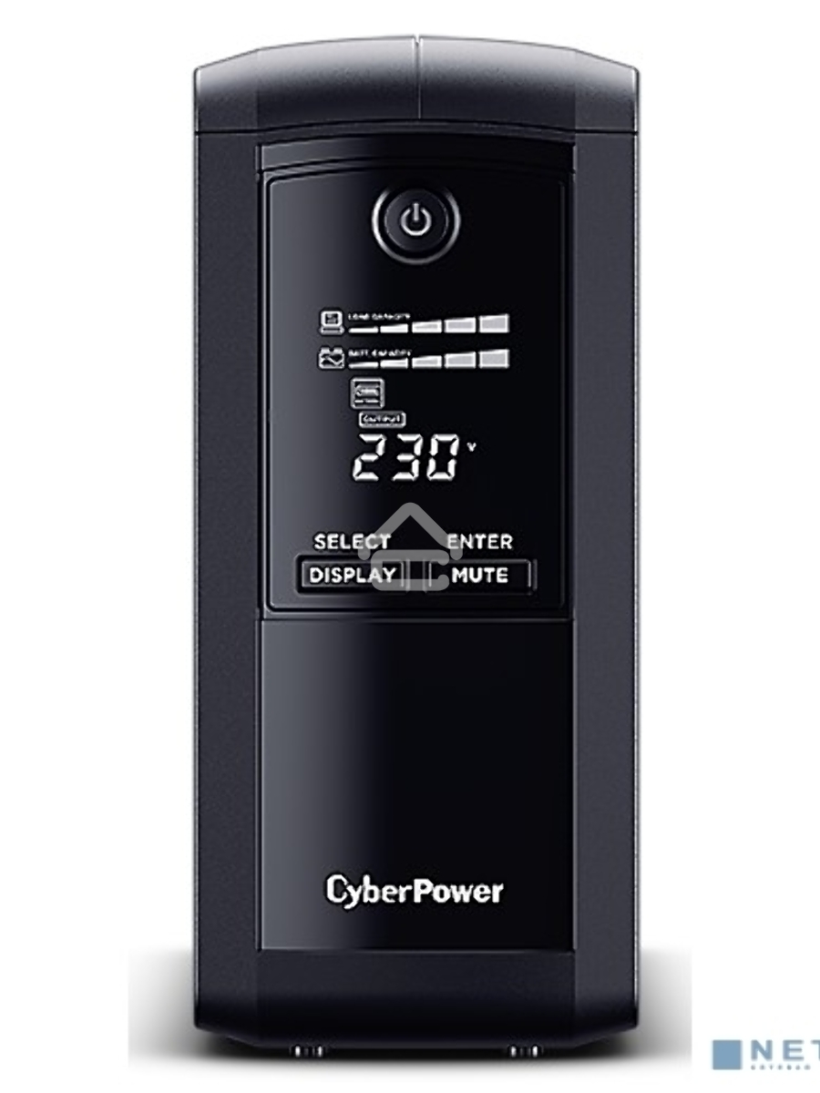 Источник бесперебойного питания UPS CyberPower VP1000EILCD Line-Interactive 1000VA/550W USB/RS-232/RJ11/45 (6 IEC С13)