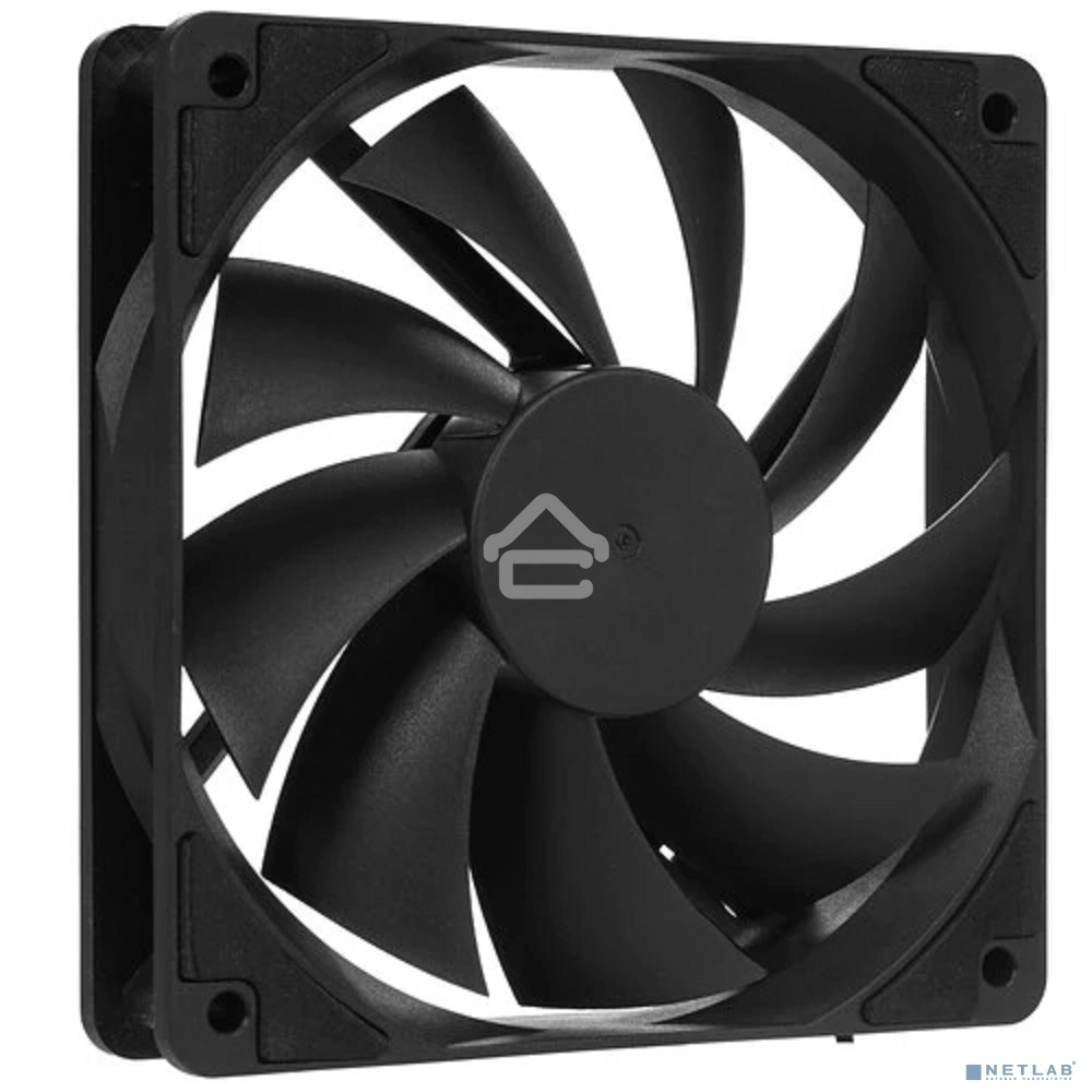 Вентилятор для корпуса Digma DFAN-120-7 черный, 120 мм, 1200 об/мин, 23 дБ, 4 pin