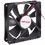 Вентилятор для корпуса Rexant RX 12025MS 24VDC черный, 120 мм, 2200 об/мин, 35 дБ, 2 pin
