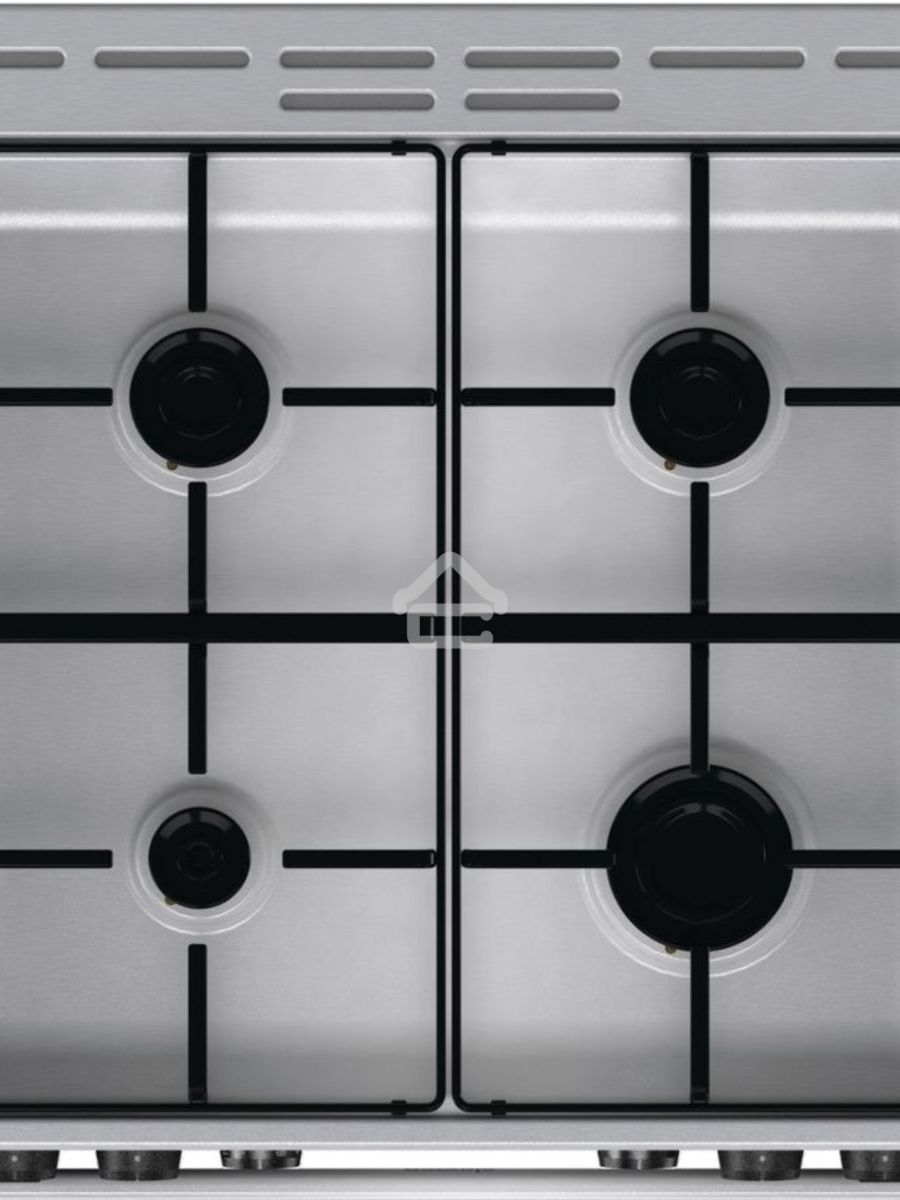 Плита комбинированная Gorenje GKS6C70XJ серый, конфорок 4 газовых, духовка 71 л, 60 см x 85 см x 60 см