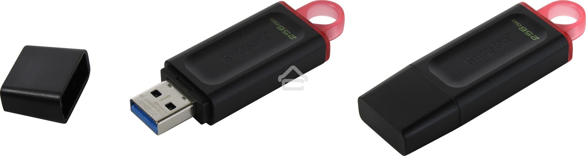 Флешка USB R/W R/W Kingston 256GB USB3.2 Gen1 DataTraveler Exodia (Black + Pink)