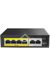 Коммутатор 6PORT NETIS P106C 10/100M 4POE