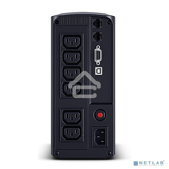 Источник бесперебойного питания UPS CyberPower VP1000EILCD Line-Interactive 1000VA/550W USB/RS-232/RJ11/45 (6 IEC С13)