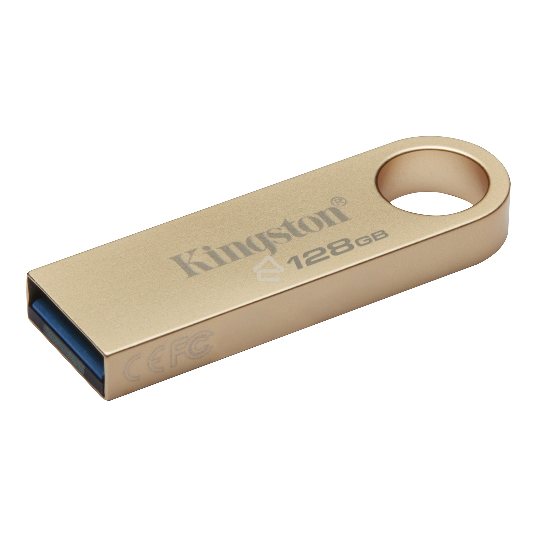 Флешка USB R/W Kingston 128GB DataTraveler SE9 DTSE9G3/128GB USB3.0 золотистый