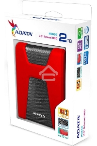 Внешний жесткий диск AData USB 3.1 2Tb AHD650-2TU31-CRD HD650 DashDrive Durable 2.5