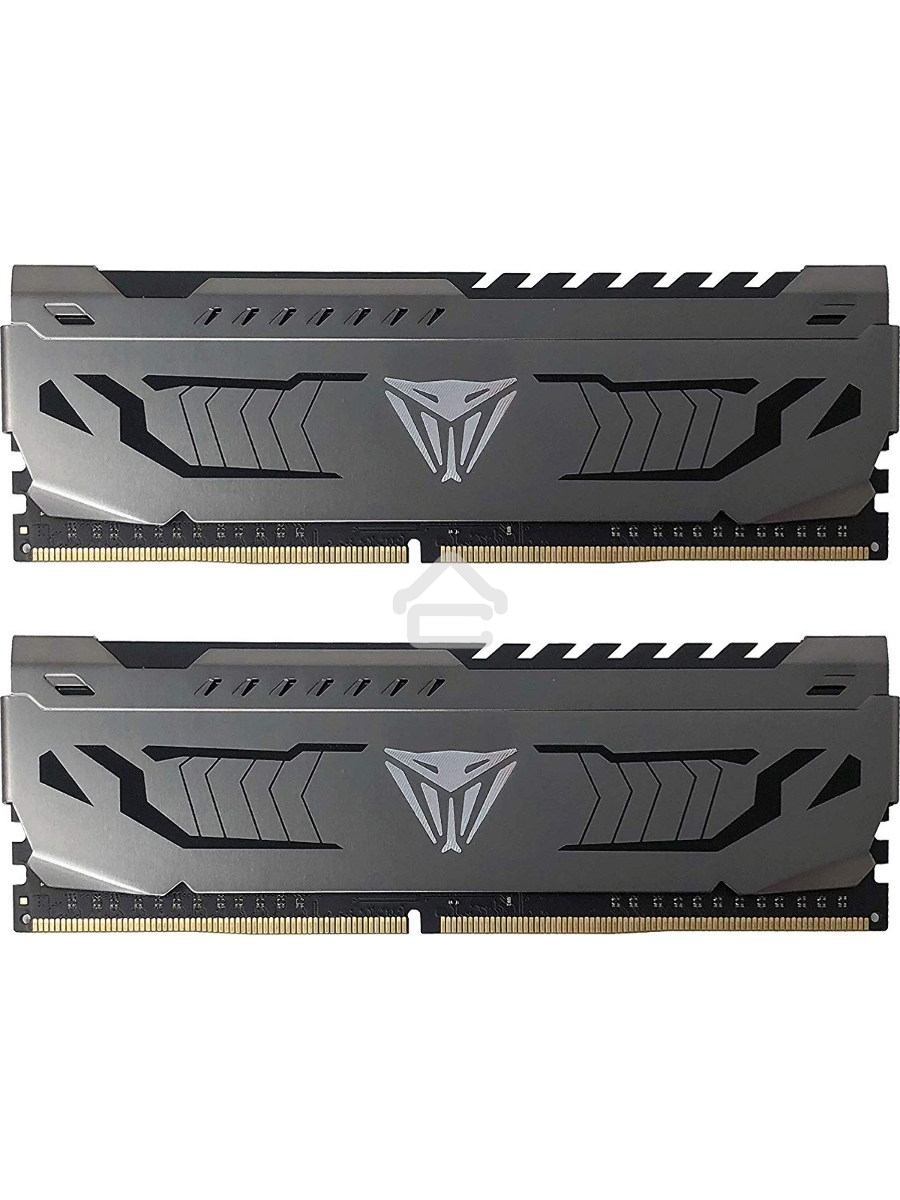 Оперативная память Patriot Viper Steel, DDR4, 64GB (2x32GB), 3600MHz, CL18, DIMM, радиатор, черный