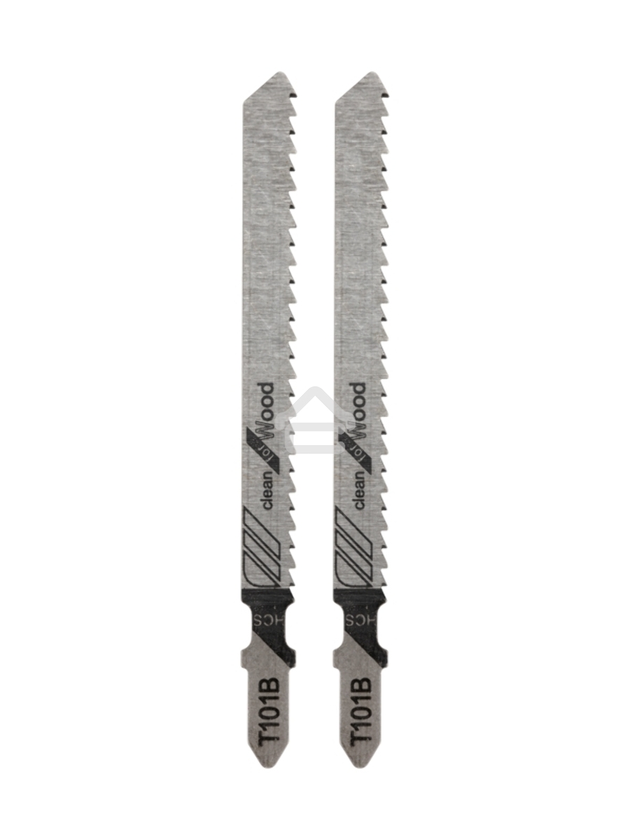 Пилка для электролобзика Kranz 100 мм 10 з/д 4-30 мм T101B (2 шт./уп.) (дерево)