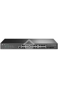 Коммутатор TP-Link JetStream™ 24-port Pure-Gigabit L2+ Managed Switch, 24 10/100/1000Mbps RJ45, 4*10G SFP+ Slots