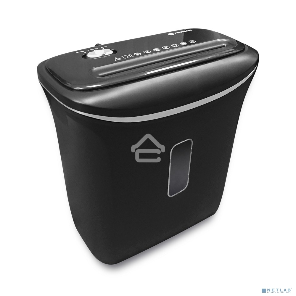 Шредер ГЕЛЕОС УД14-4, (DIN P-4), фрагмент 3,9х30мм, 6-8 лист (70г/м2), скобы, 14 литров 