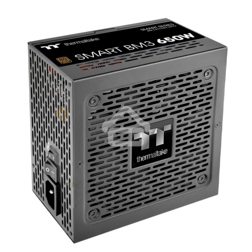Блок питания Thermaltake Smart BM3 (PS-SPD-0650MNFABE-3), 650Вт, 80 PLUS Bronze, 120мм, модульный, черный