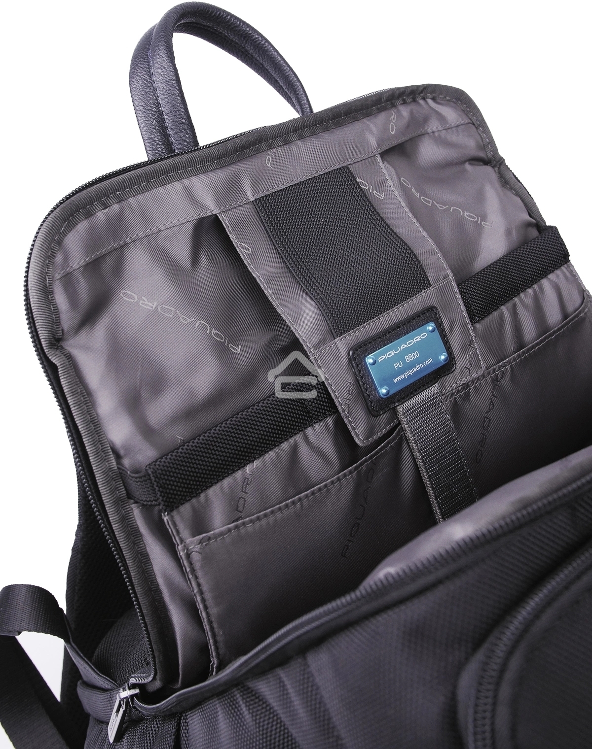 Рюкзак Piquadro Brief2 CA6648BR2/N черный нейлон/натур.кожа