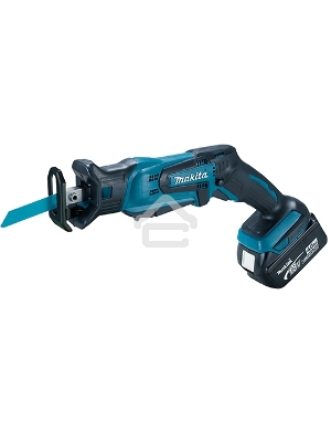 Пила саб аккумуляторная MAKITA DJR185RME  18В 2х4АчLi-ion 0-3000ход\м ход-13мм рез-50мм 1.5кг