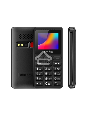 Мобильный телефон BQ Strike S10 черный SC6531E
