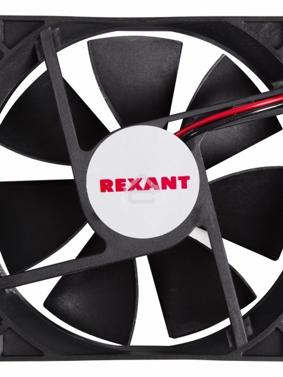Вентилятор для корпуса Rexant RX 9225MS 24VDC черный, 92 мм, 2500 об/мин, 30 дБ, 2 pin