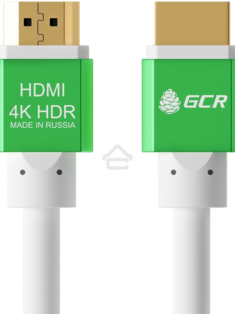 Кабель Greenconnect 2.0m HDMI версия 2.0, HDR 4:2:2, Ultra HD, 4K 60 fps 60Hz/5K*30Hz, 3D, AUDIO, 18.0 Гбит/с, 28/28 AWG, OD7.3mm, тройной экран, белый, AL корпус зеленый, GCR-51294 Greenconnect Кабель 2.0m HDMI версия 2.0, HDR 4:2:2, Ultra HD, 4K 60 fps 