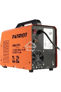 Полуавтомат сварочный инверторный PATRIOT WMA 175M MIG/MAG/MMA, полуавтоматическая сварка в среде газа (MIG/MAG) стальной и флюсовой проволокой 0.6/0.8 мм, сварка электродом (MMA) до 4мм, сварочный ток в режиме MIG: 40-170А; сварочный ток в режиме MMA: 40