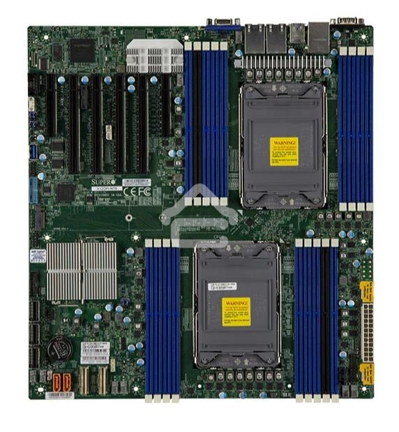 Материнская плата серверная Supermicro X12DPI-N6-B, сокет LGA4189, Intel C621A, DDR4 ECC, 18xDDR4, 4xPCIe 4.0 x16, 2xPCIe x8, M.2, SATA-III, 2xGigabit Ethernet, 4xUSB 3.2, VGA, COM, E-ATX