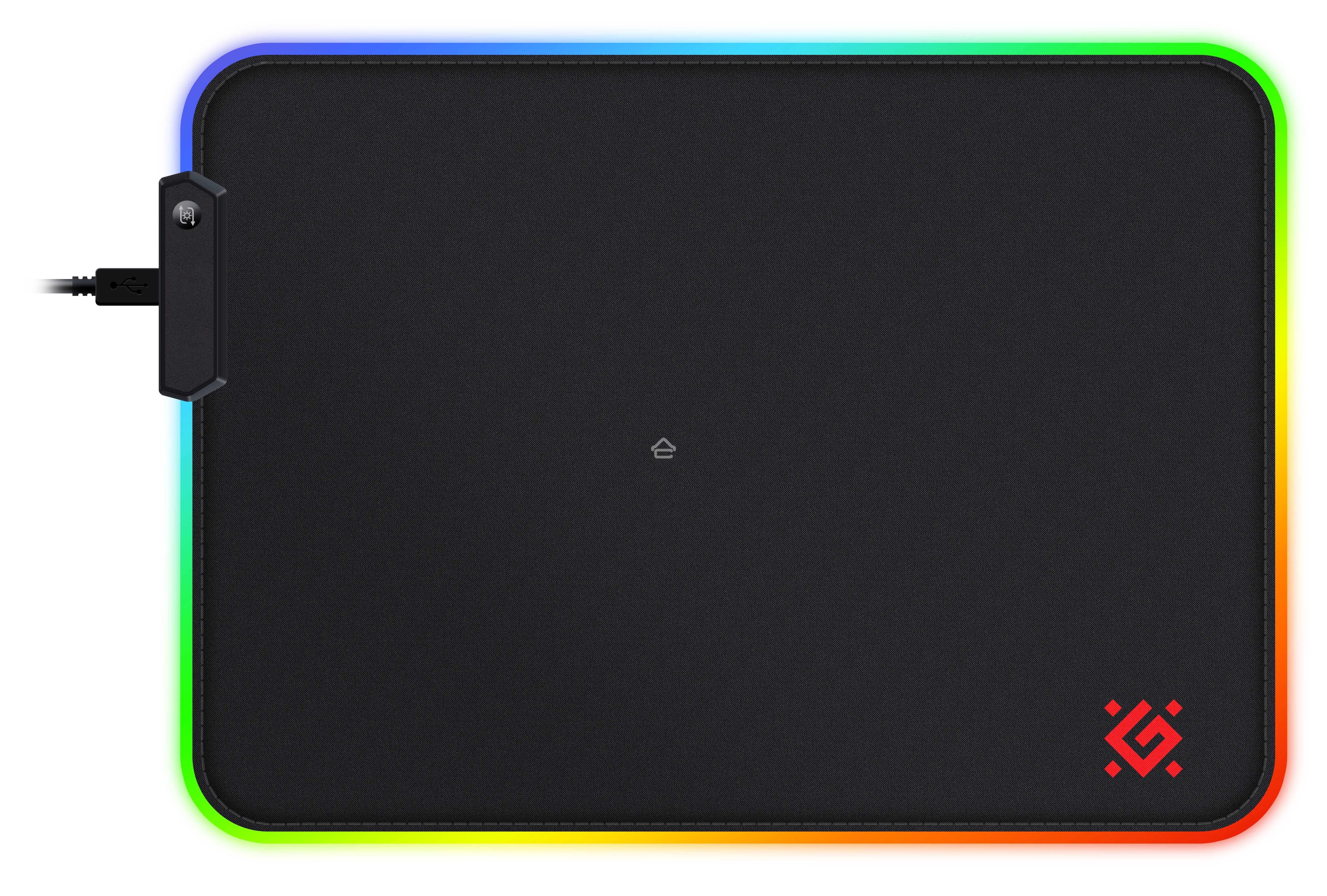 Коврик для мышки Defender черный L LIGHT