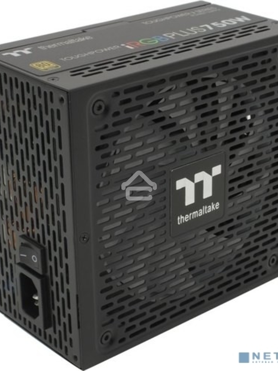 Блок питания Thermaltake Toughpower iRGB PLUS 750W RTL (PS-TPI-0750F3FDGE-1), 750Вт, 80 PLUS Gold, 140мм, модульный, черный