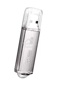 Флеш диск Silicon Power 8Gb Ultima II-I Series SP008GBUF2M01V1S USB2.0 серебристый