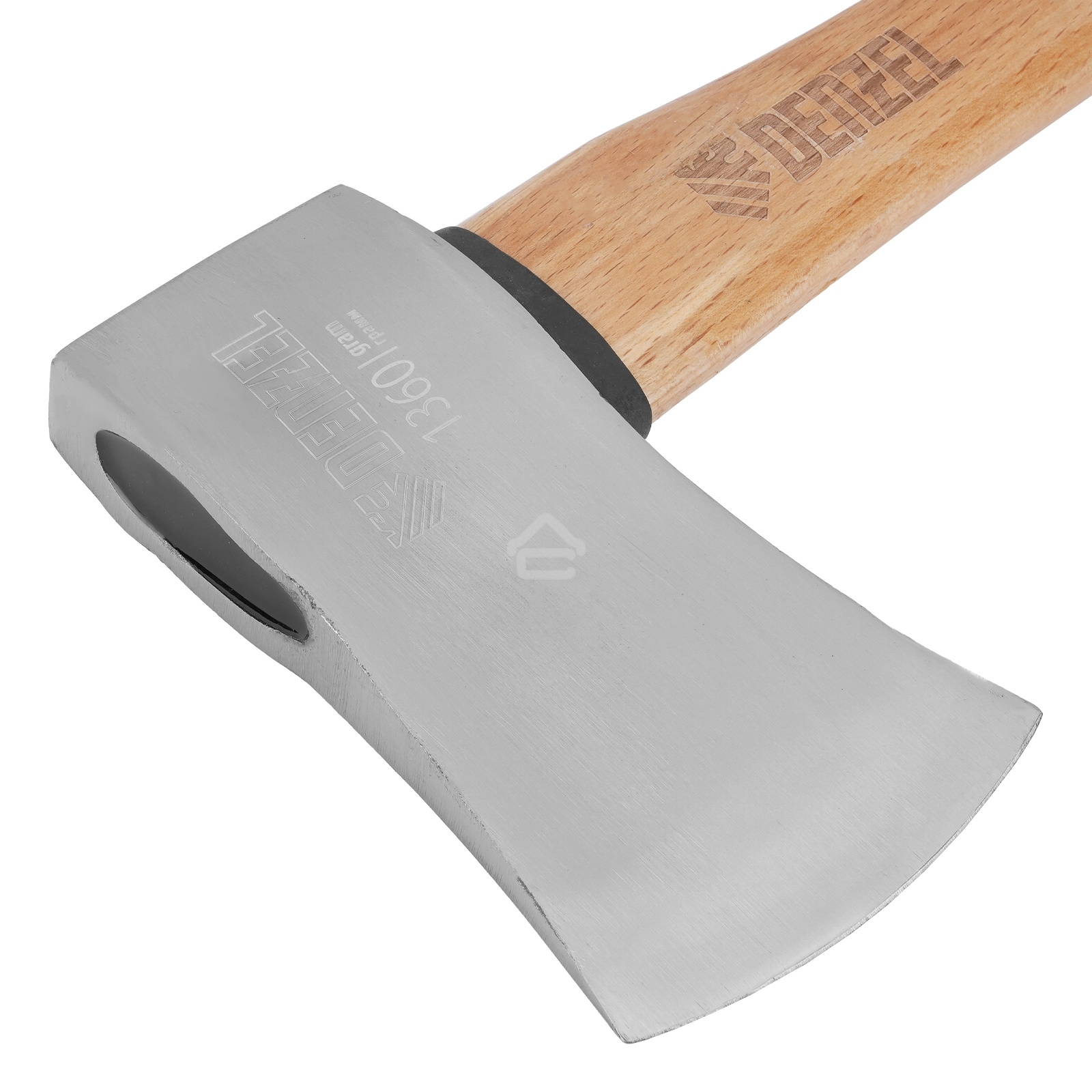 Топор кованый Denzel 1360 г, американский тип, буковая рукоятка, 700 мм, EFP