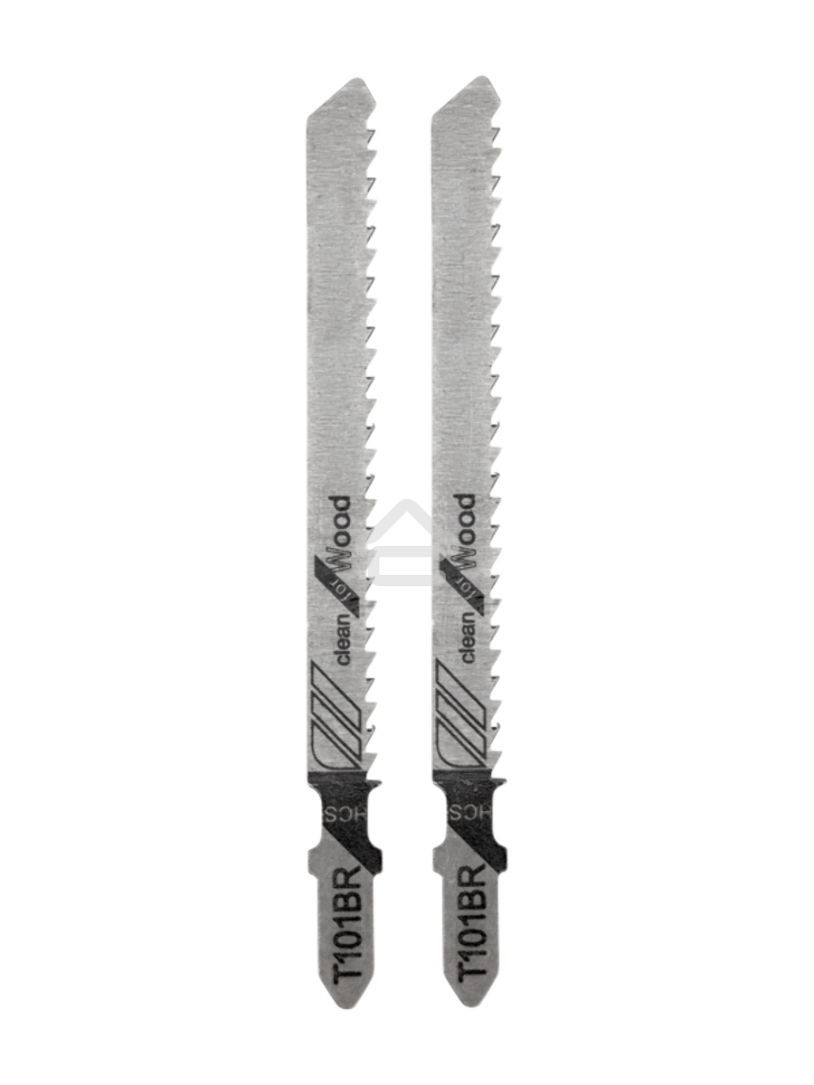 Пилка для электролобзика Kranz 100 мм 10 з/д 4-30 мм обр. зуб. T101BR (2 шт./уп.) (дерево)