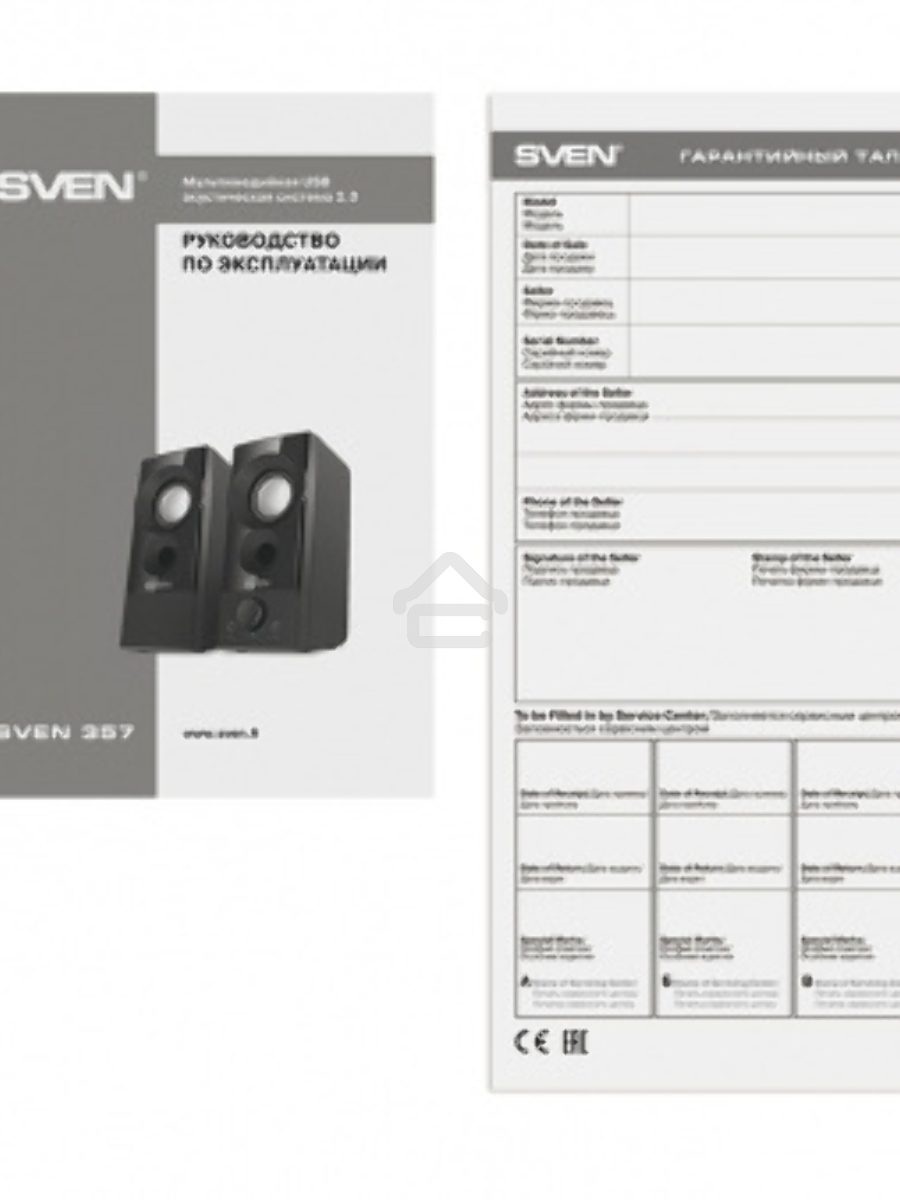 Колонки Sven 357, чёрный (6 Вт, питание USB)