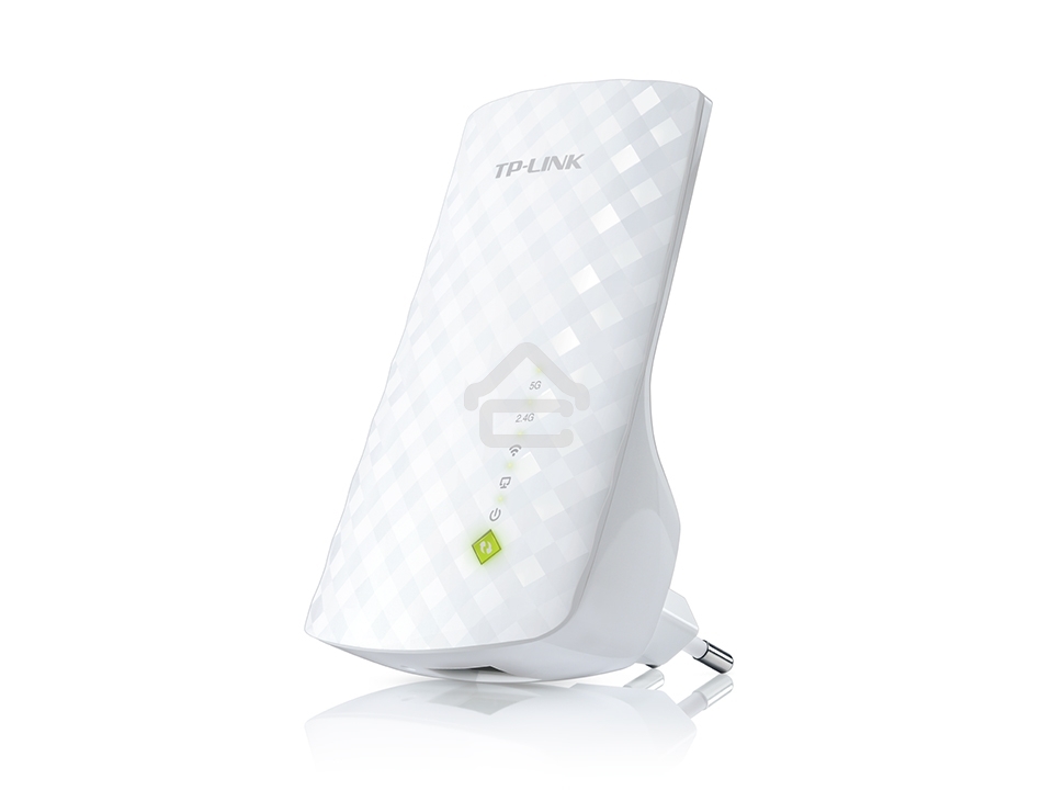 Повторитель беспроводного сигнала TP-Link SOHO RE200 10/100BASE-TX/Wi-Fi белый поставляется без кабеля RJ-45