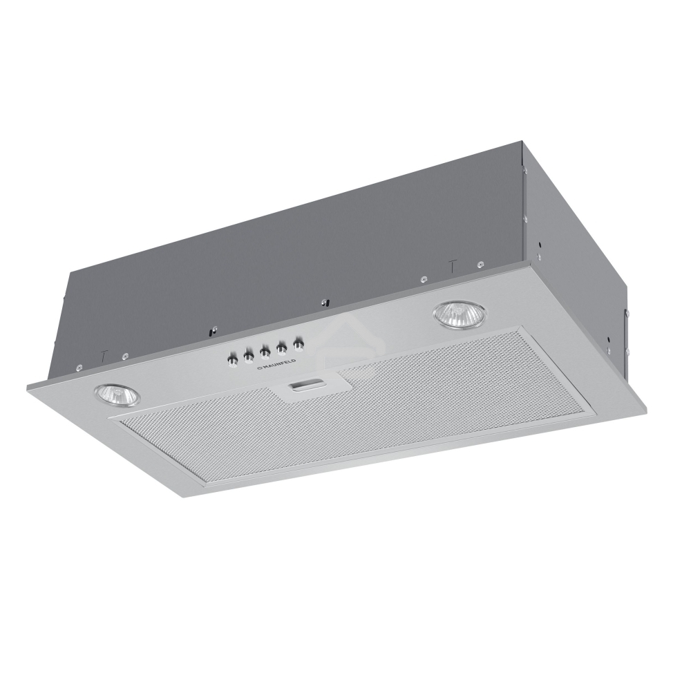 Вытяжка встраиваемая Maunfeld Crosby SINGL 60 нержавеющая сталь, 60 см, 850 куб. м/ч, 48 дБ