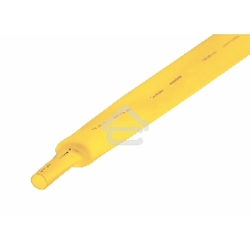 Термоусаживаемая трубка Rexant 22,0/11,0 мм, желтая, упаковка 10 шт. по 1 м