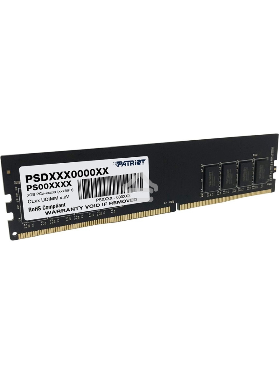 Оперативная память Patriot Signature, DDR4, 16GB (1x16 GB), 2666 MHz, CL19, DIMM