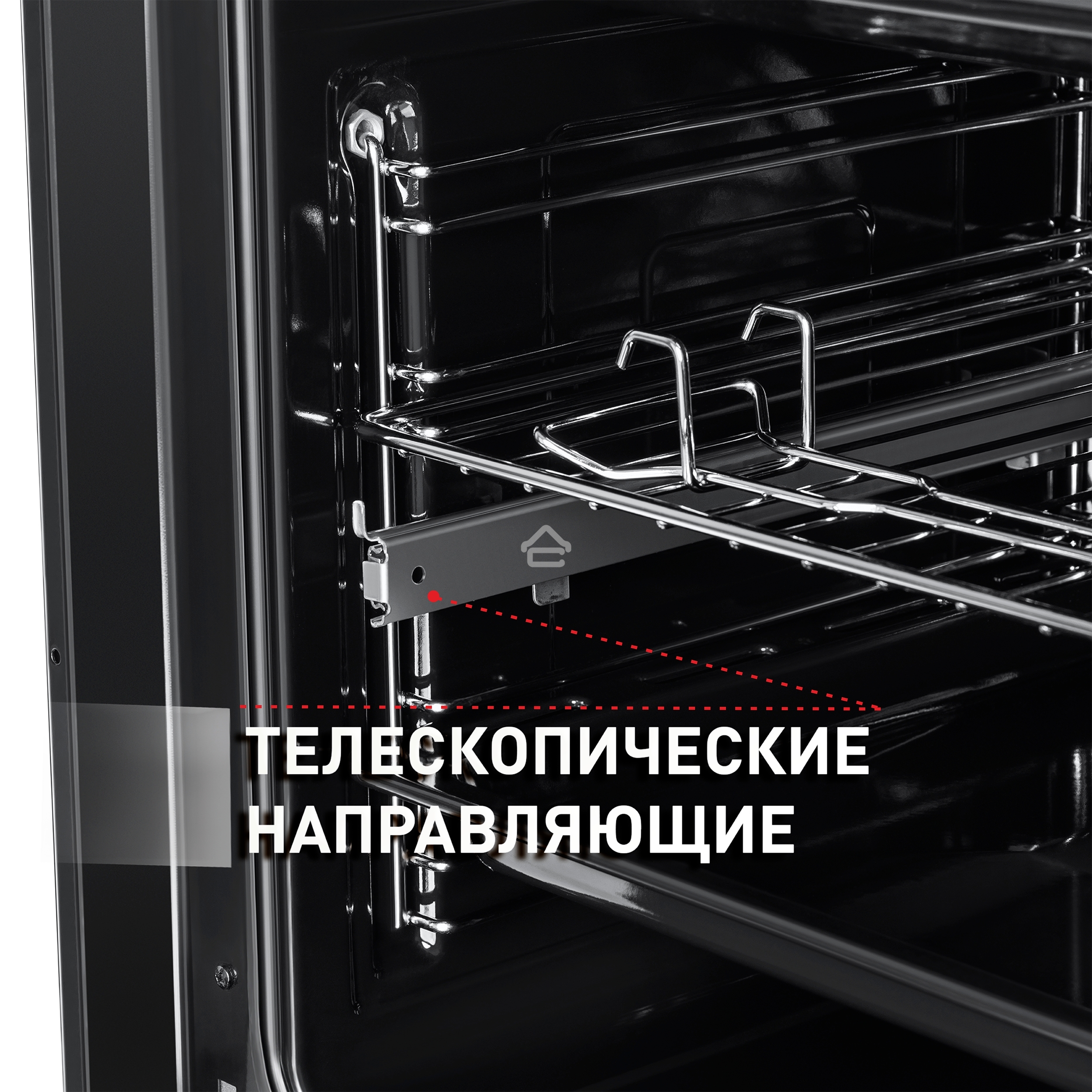 Шкаф духовой электрический Maunfeld EOEFG.566RBG.RT, встраиваемый