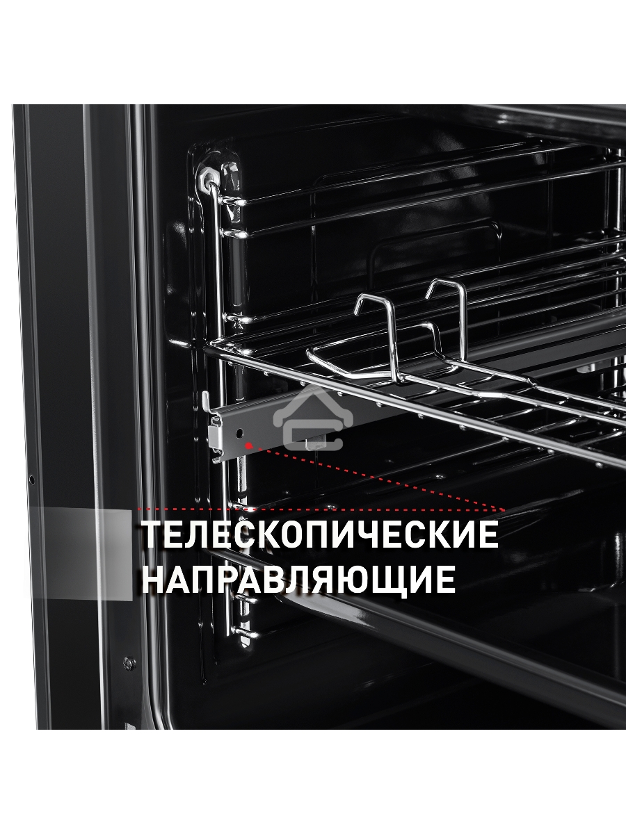 Шкаф духовой электрический Maunfeld EOEFG.566RBG.RT, встраиваемый