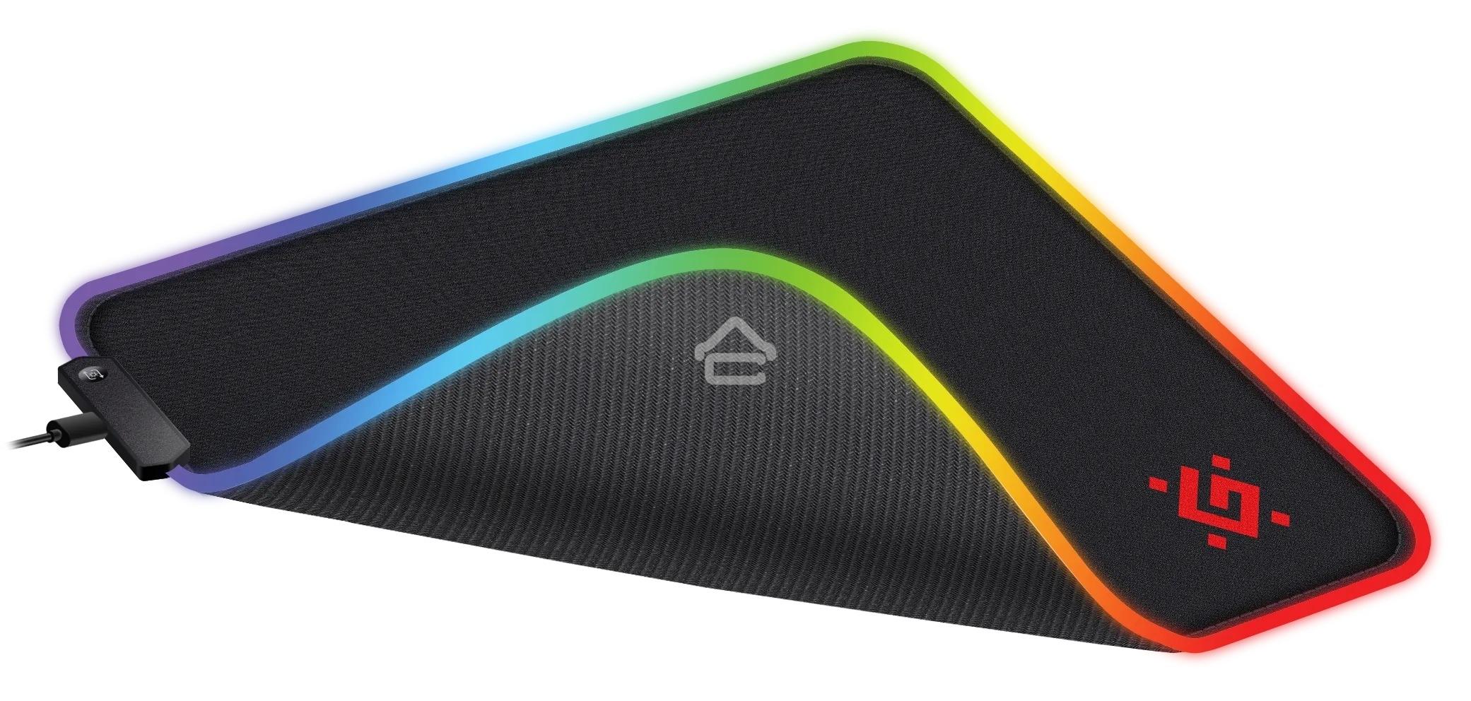 Коврик для мышки Defender черный L LIGHT